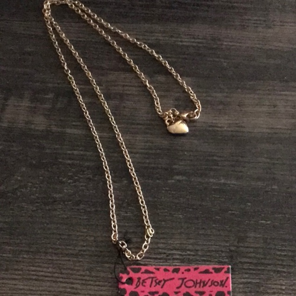 Betsy Johnson gold Chain